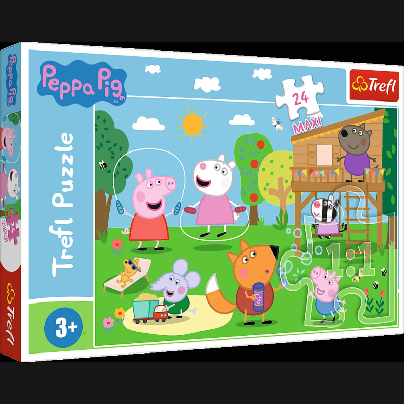 TREFL PEPPA PIG Maxi Puzle, 24 gab.