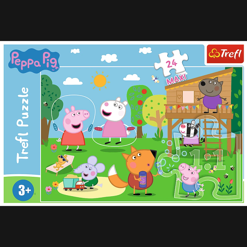 TREFL PEPPA PIG Maxi Puzle, 24 gab.