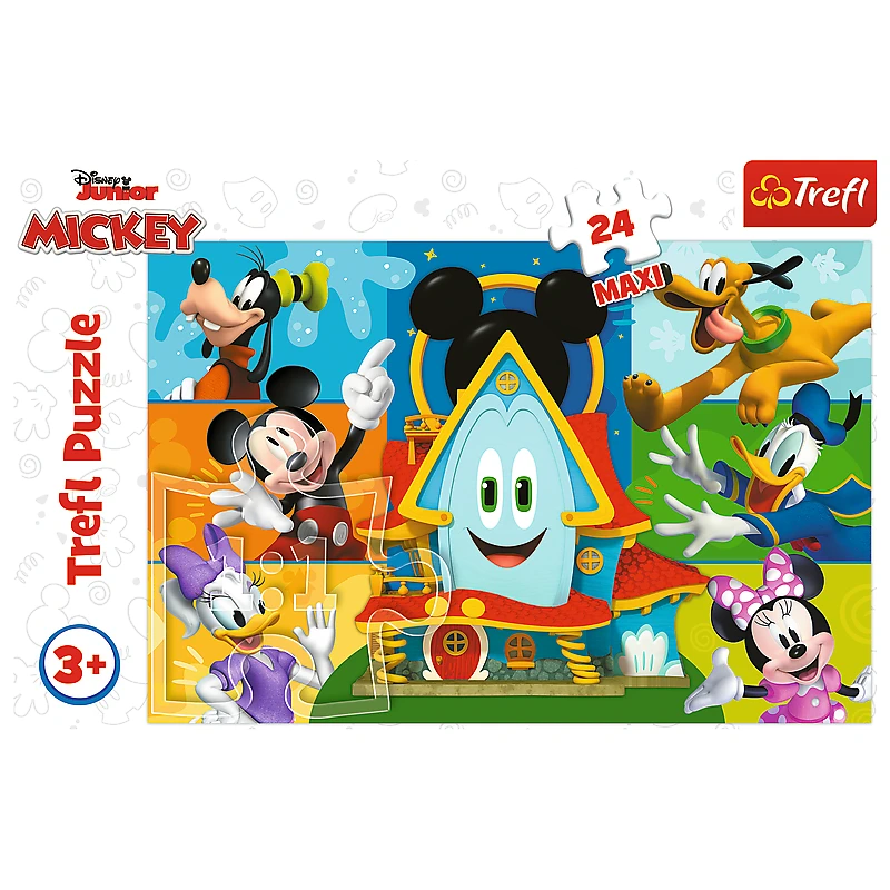 TREFL MICKEY MOUSE Maxi puzle, 24 gab.
