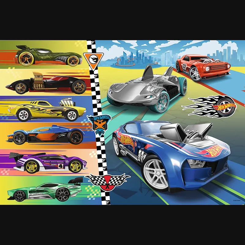 TREFL HOT WHEELS Puzle, 24 gab.
