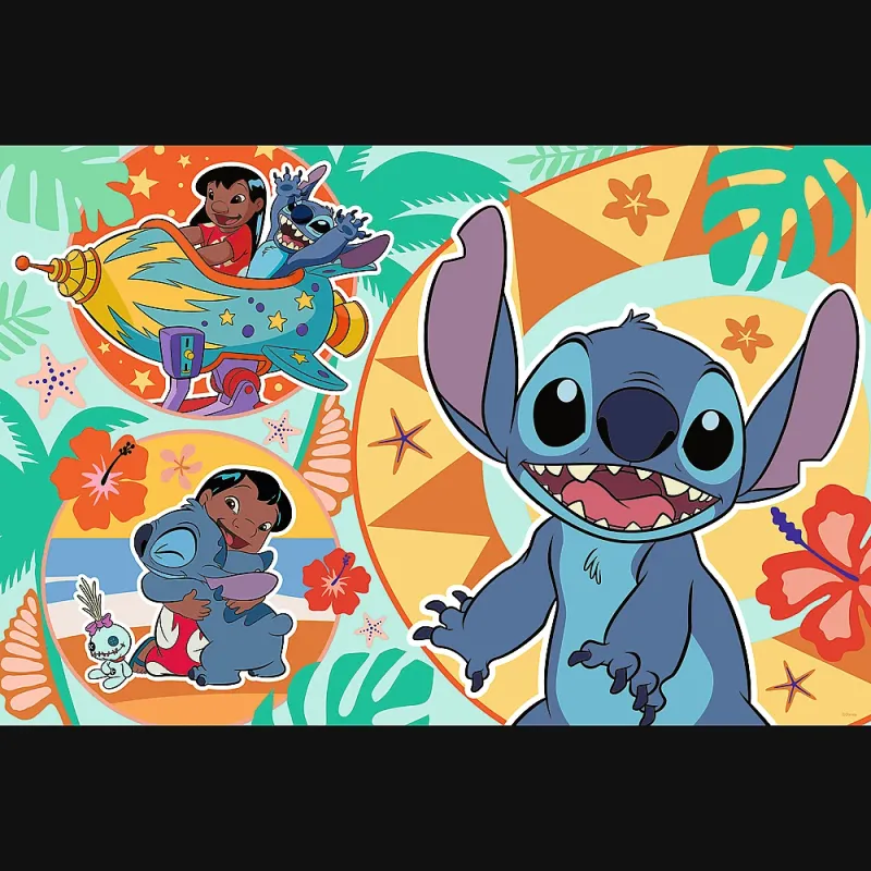 TREFL DISNEY STITCH Maxi puzle, 24 gab.