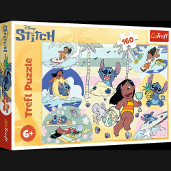 TREFL DISNEY STITCH Puzle Lilo un Stičs, 160 gab.