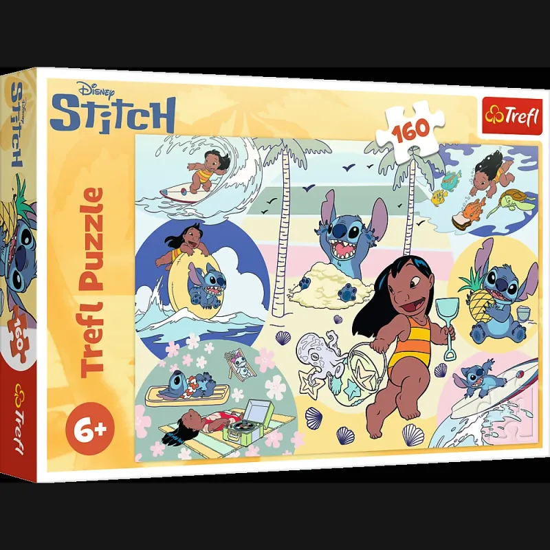 TREFL DISNEY STITCH Puzle Lilo un Stičs, 160 gab.