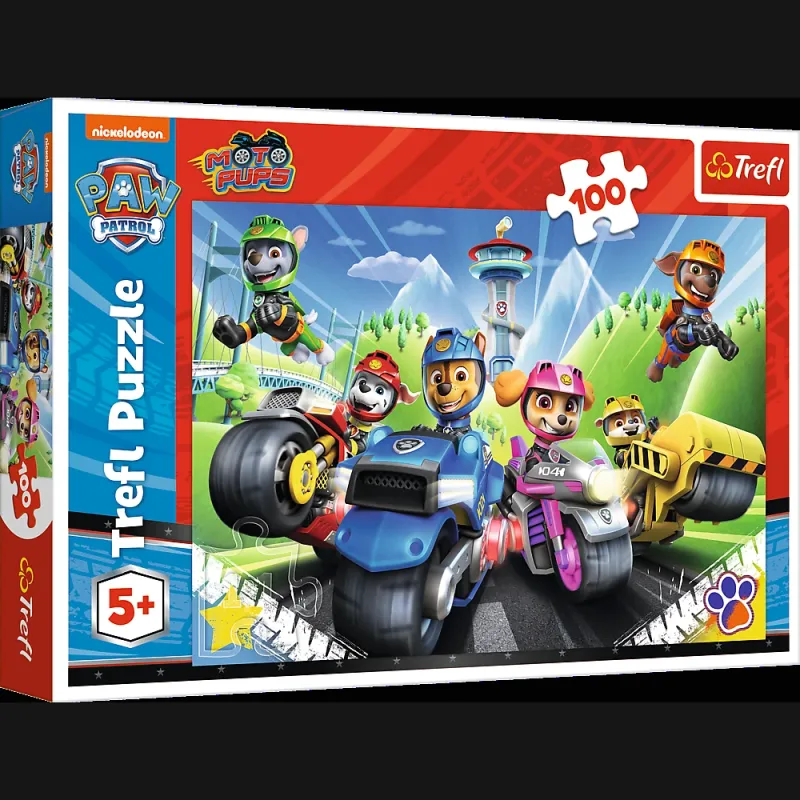TREFL PAW PATROL Puzle Ķepu patruļa, 100 gab