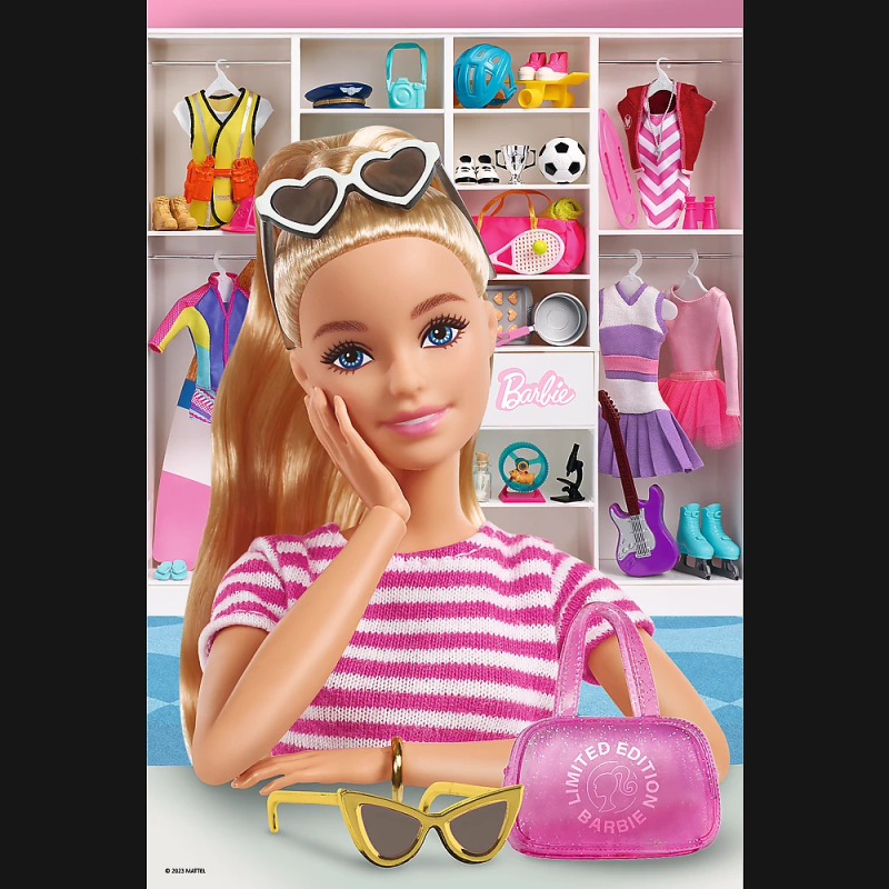 TREFL BARBIE Puzle, 100 gab.
