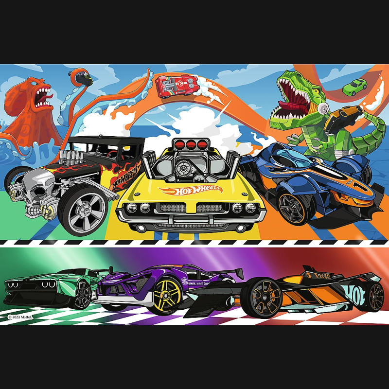 TREFL HOT WHEELS Puzle, 100 gab.
