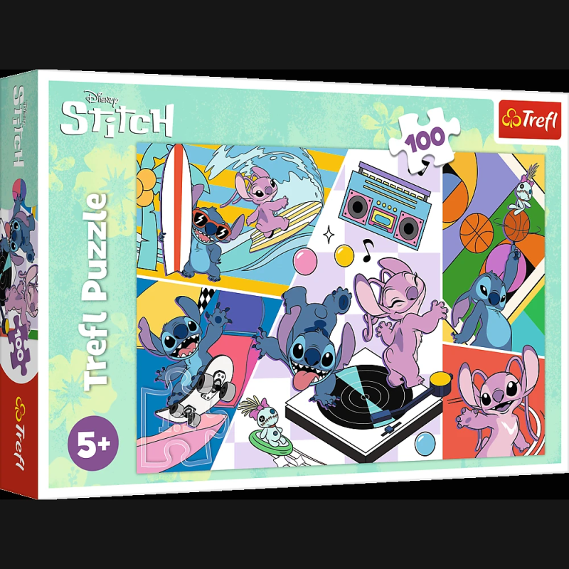 TREFL DISNEY STITCH Puzle, 100 gab.
