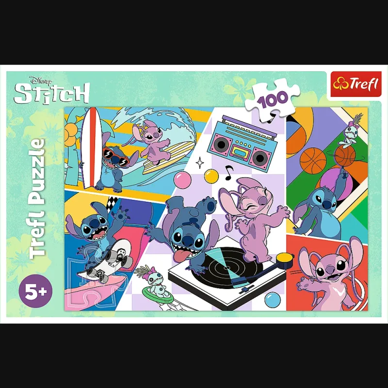 TREFL DISNEY STITCH Puzle, 100 gab.