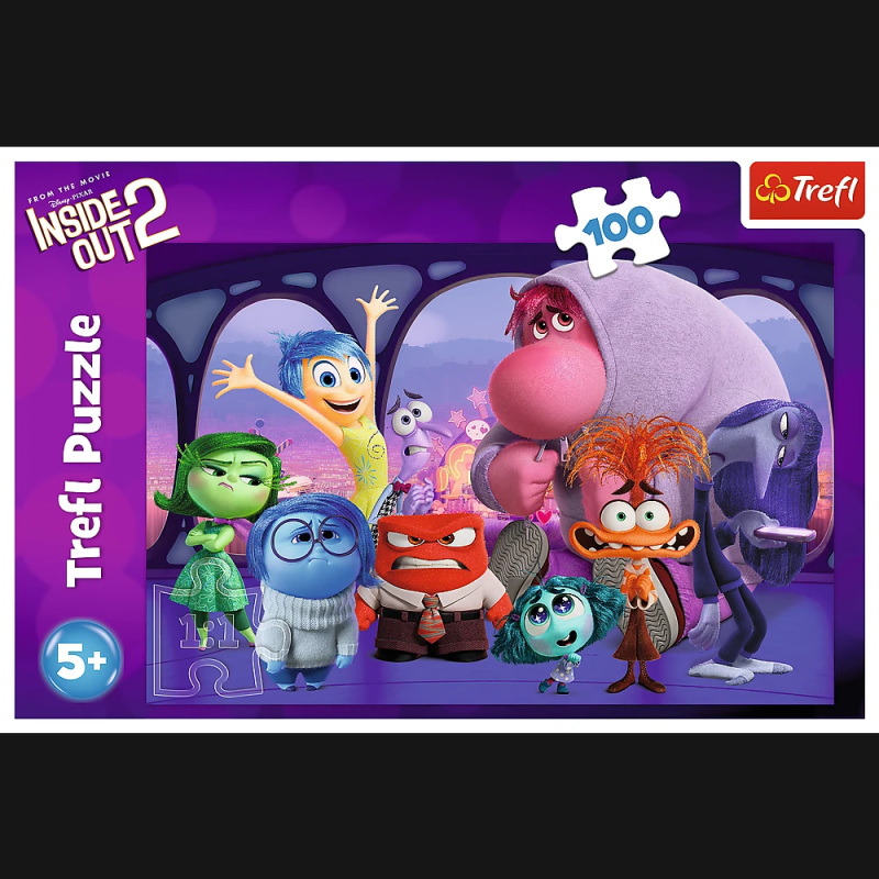 TREFL DISNEY Inside Out 2 Puzle, 100 gab.