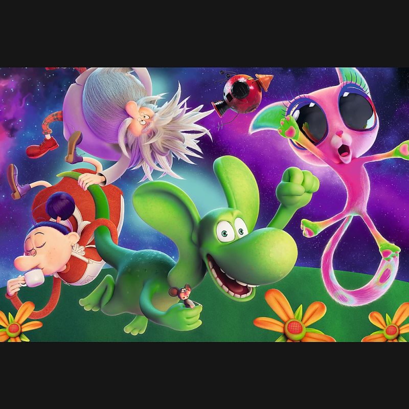 TREFL Diplodocus Puzle, 100 gab.