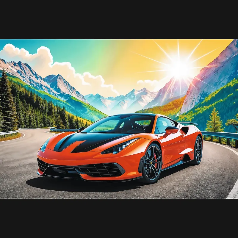 TREFL Puzle Sacīkstes, 100 gab.