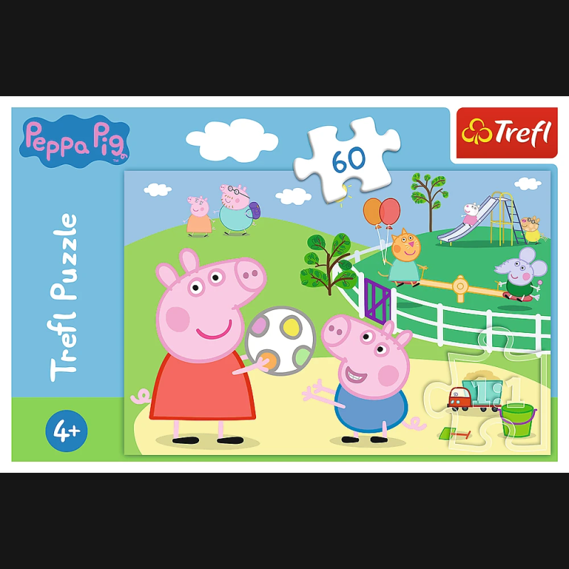 TREFL PEPPA PIG Puzle Peppa, 60 gab.