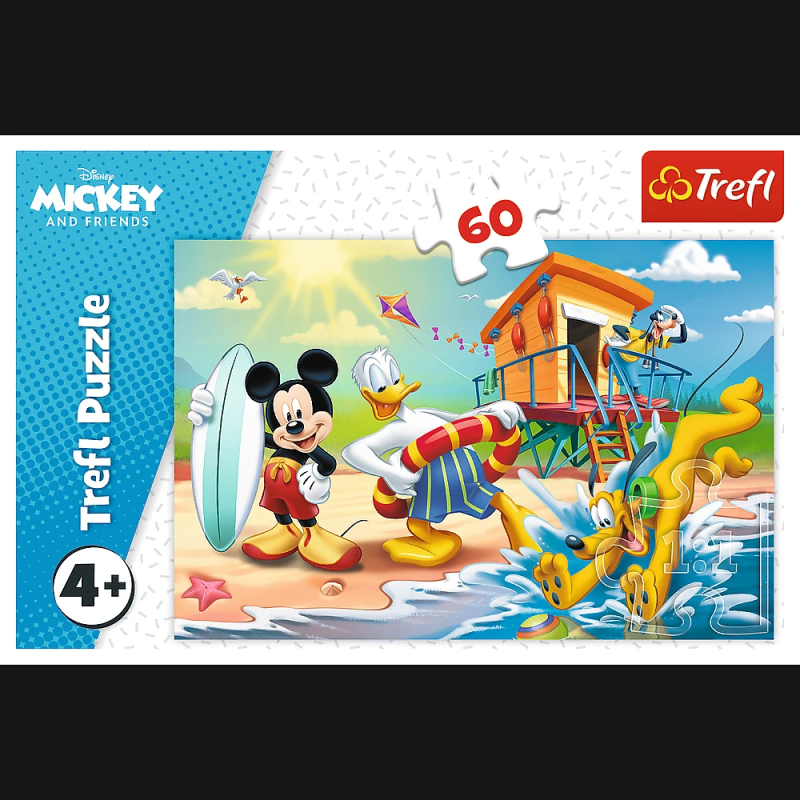 TREFL DISNEY Puzle Mikijs, 60 gab.