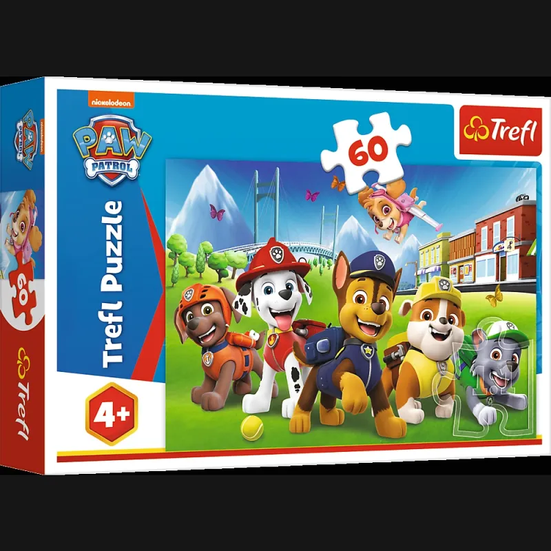 TREFL PAW PATROL Puzle Ķepu Patruļa, 60 gab.