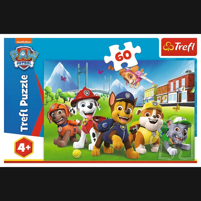 TREFL PAW PATROL Puzle Ķepu Patruļa, 60 gab.