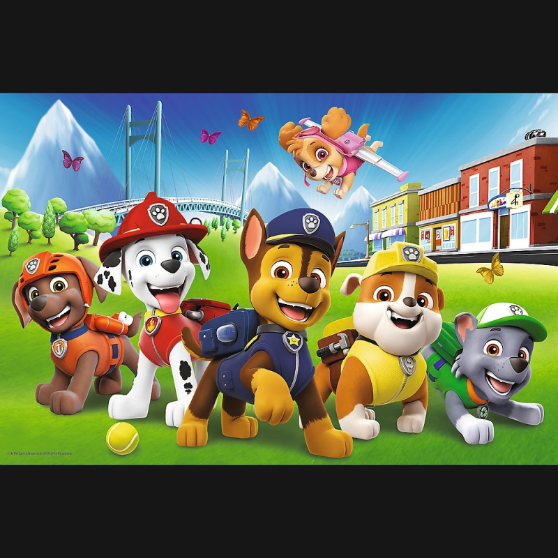 TREFL PAW PATROL Puzle Ķepu Patruļa, 60 gab.