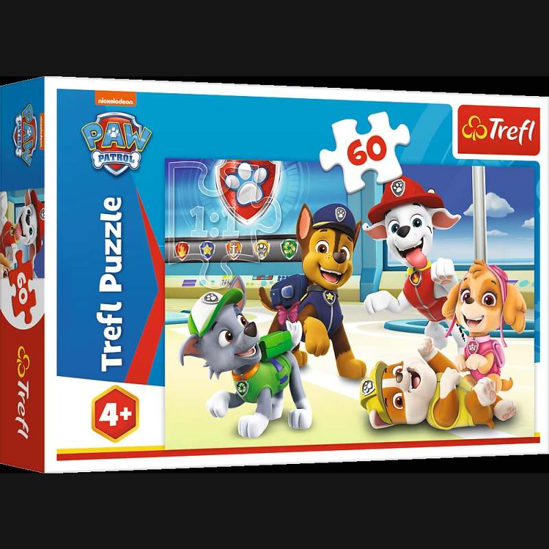 TREFL PAW PATROL Puzle Paw Patrol, 60 gab.
