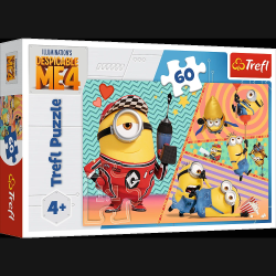 TREFL MINIONS Puzle Minions, 60 gab.