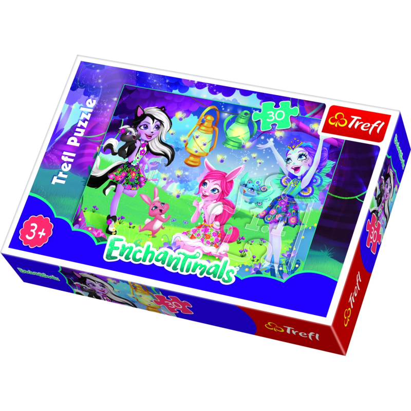 TREFL ENCHANTIMALS Pusle 30 Enchantimals, 30 gab.