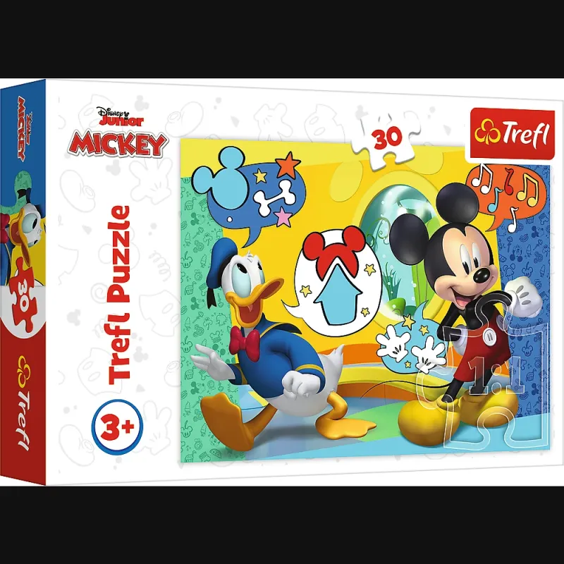 TREFL DISNEY Puzle Mikijs, 30 gab.