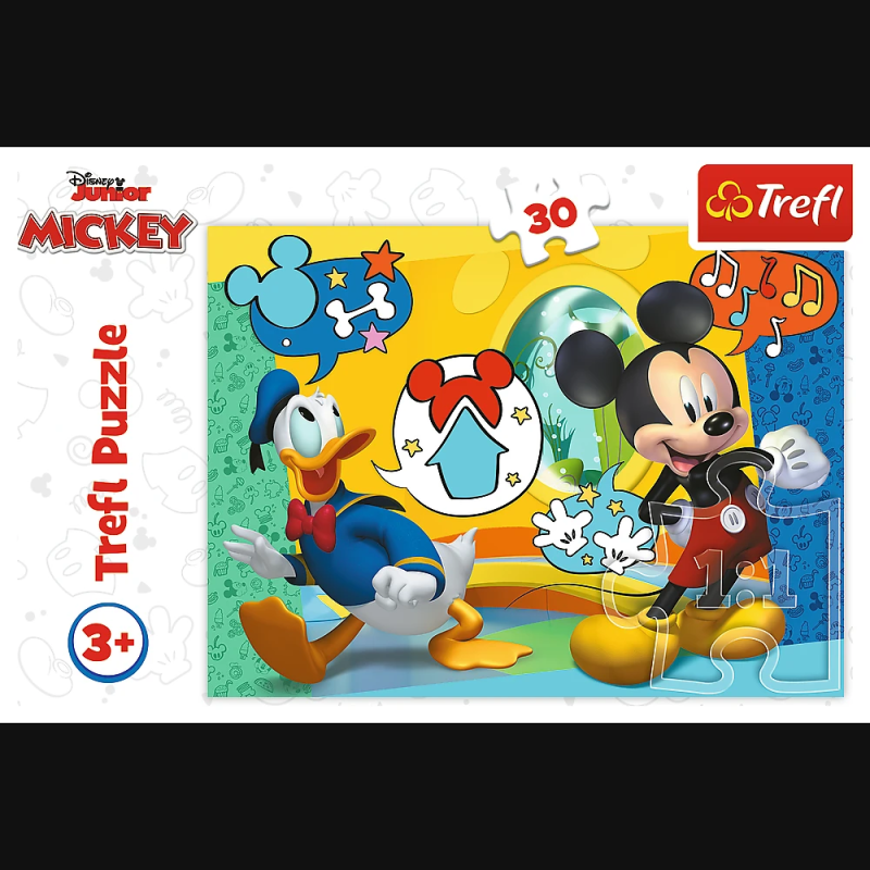TREFL DISNEY Puzle Mikijs, 30 gab.