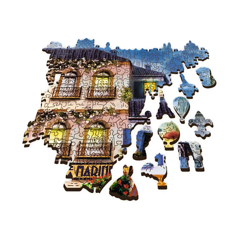 TREFL Koka puzle - Franču aleja, 1000gb