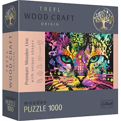 TREFL Пазл из дерева Кошка 1000 шт.