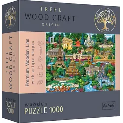 TREFL Medinė dėlionė „Prancūzija“, 1000 det.