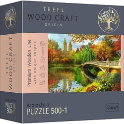 TREFL wooden puzzle Central Park Manhattan New York 500+1 pcs