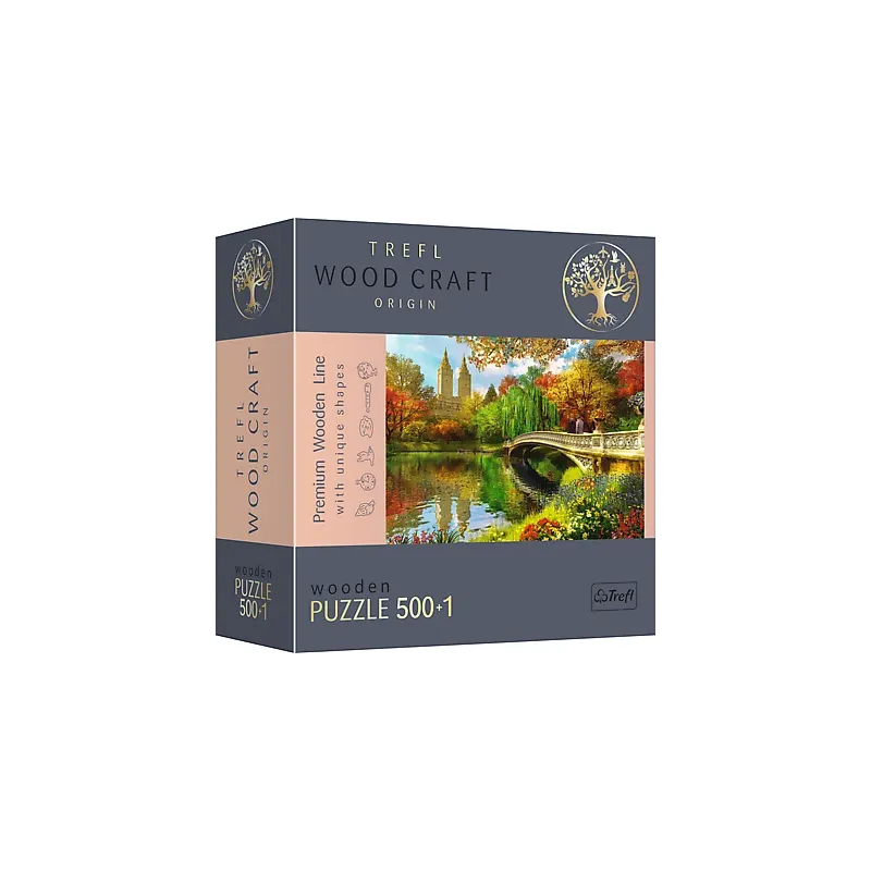 TREFL Koka puzle - Centrālais parks, Manhetena, Ņujorka, 500gb