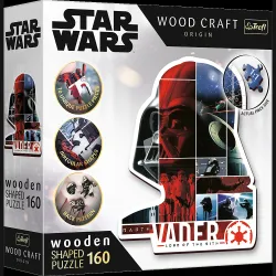 TREFL STAR WARS Wooden puzzle Darth Vader 160 pcs