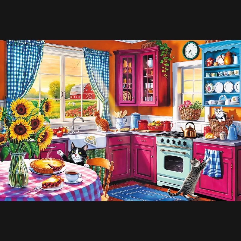 TREFL EasyPiece Puzle Rīts virtuvē, 300 gab.