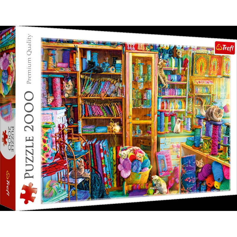 TREFL Puzle Kaķi, 2000 gab.