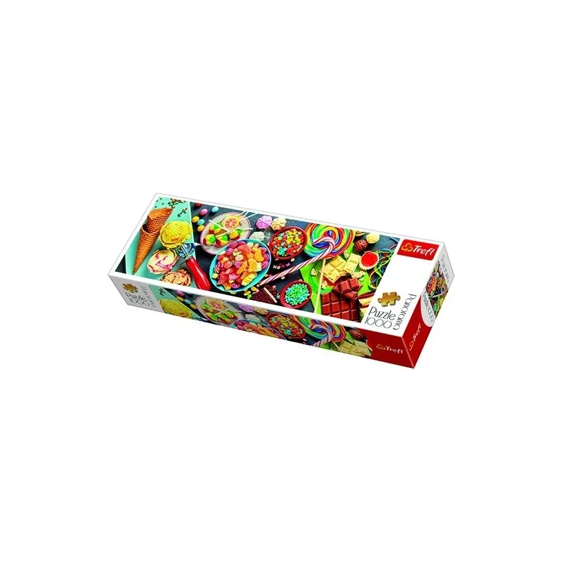 TREFL Panorāmas Puzle Saldumi, 1000 gab.