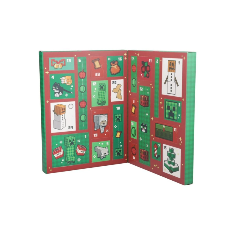Paladone Minecraft Stationery 24 Days Advent Calendar