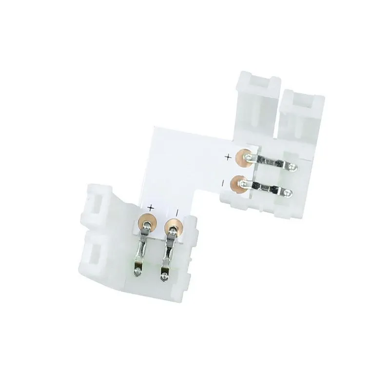 Savienotājs LED loksnei SMD LED-CON-L8, balta krās.