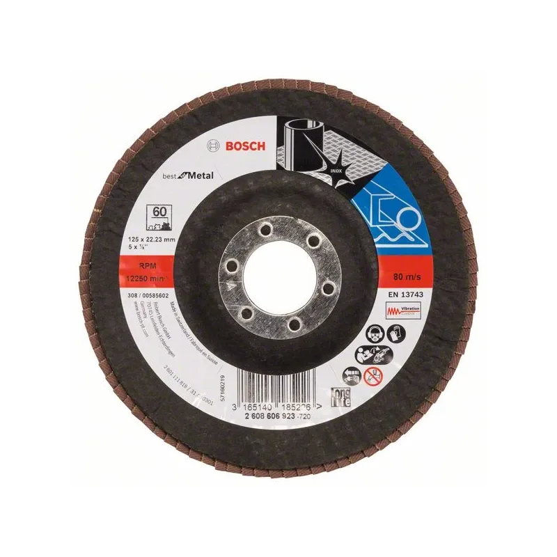 Slīpēšanas disks Bosch, 125 mm x 22.23 mm