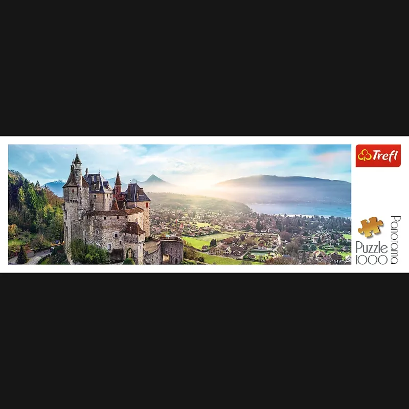 TREFL Panorāmas Puzle Mentons Francija, 1000 gab.