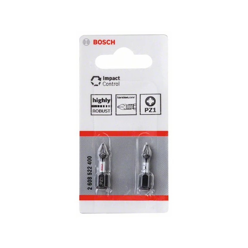 Uzgaļi skrūvēšanas pz1 bosch 25mm 2vnt