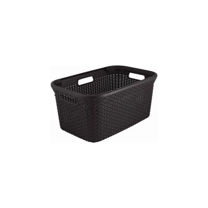 Veļas kaste Curver 187493, 45 l, brūna krās., 59.2 cm x 38 cm
