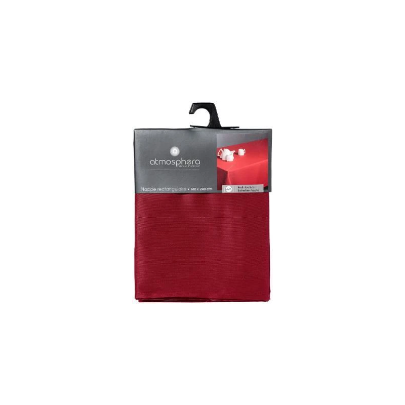 Traipu izturīgs galdauts, sarkans, 103900G, 140x240 cm