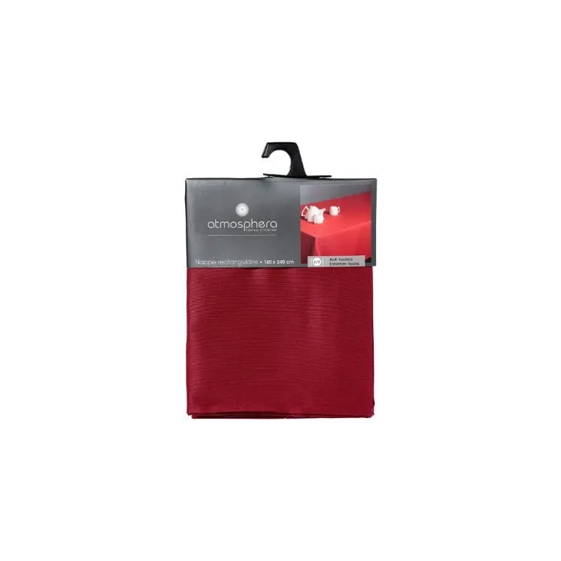 Galdauts taisnstūrveida JJA 103900G, sarkana krās., 140 x 240 cm