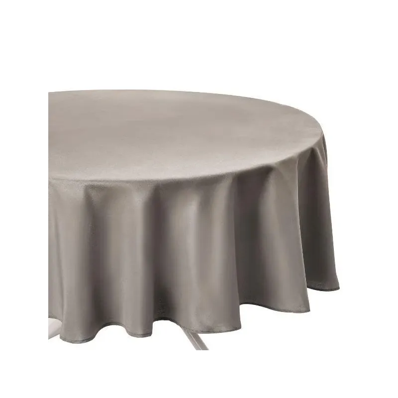 Staltiesė apvali 103901, šviesiai ruda sp., 180 x 180 cm