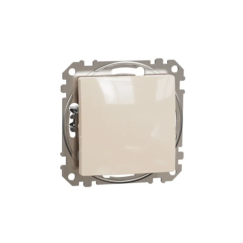 Pulsa slēdzis Schneider Electric Sedna Design, 1 kl, bēša krās.