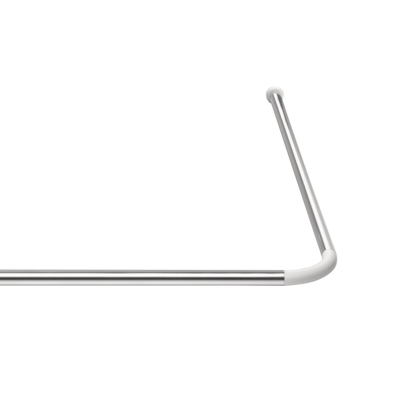 Dušas aizkaru stanga universāla 90x90x90cm, hromēta