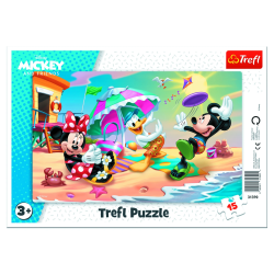 TREFL DISNEY Puzle 15 Mikijs, 15 gab.