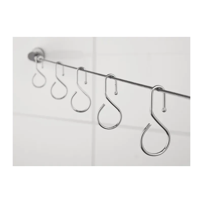 Dušas aizkaru stieple Traun 300cm, tērauda