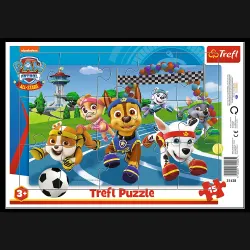 TREFL PAW PATROL Puzle Paw Patrol, 15 gab.