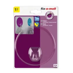 Konks Fix-O-Moll 3562906, DIA 10 cm, läbipaistev v.