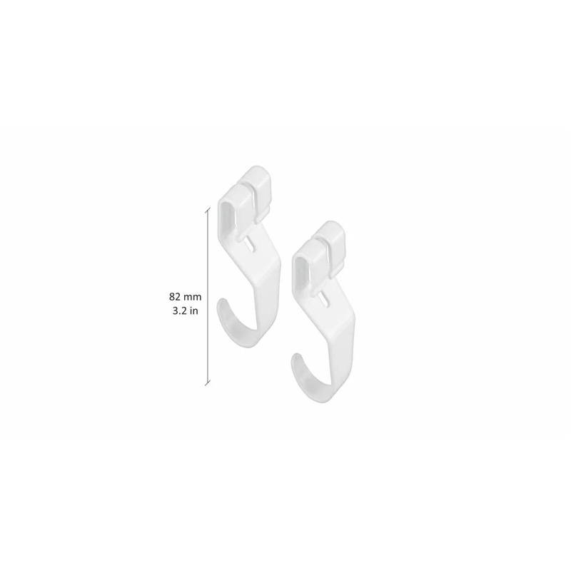 Stieņa kronšteini clamp 2 gab pel.